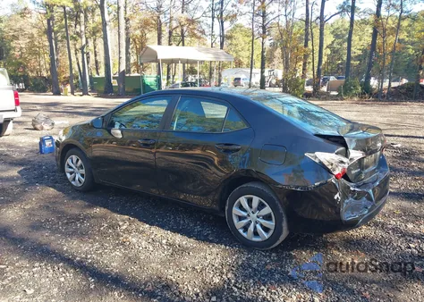 2016 Toyota Corolla Le из США, поврежденный, VIN 5YFBURHE2GP540208